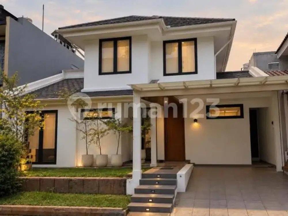 Dijual Cepat - Rumah Fully Furnished Cluster Bintaro Jaya