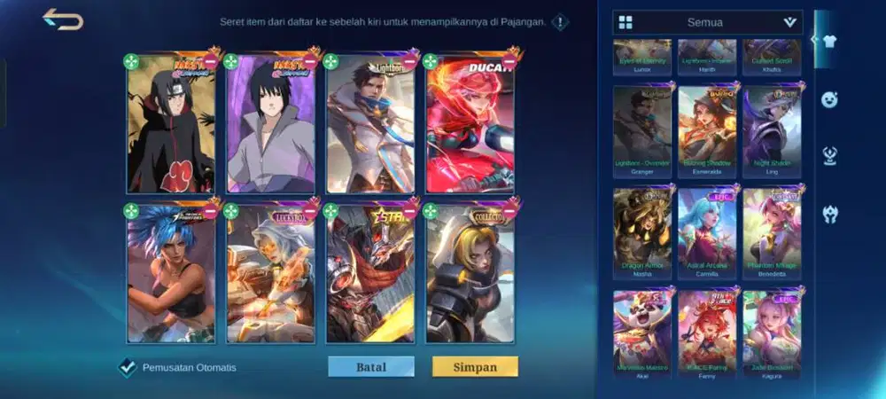 Jual cepat akun Mobile Legend