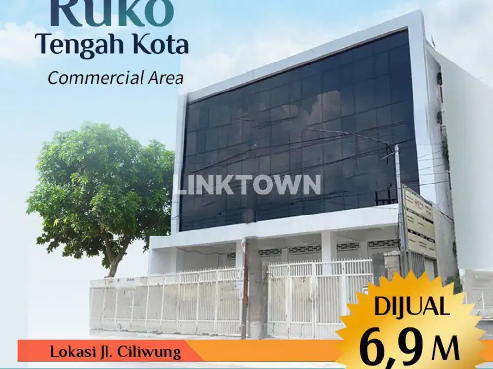 Ruko Langka Pusat Kota Surabaya Commercial Area