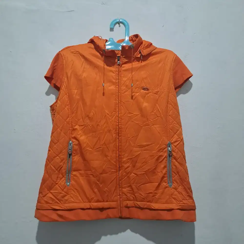 Vest Imperial Warna Oren berhoodie