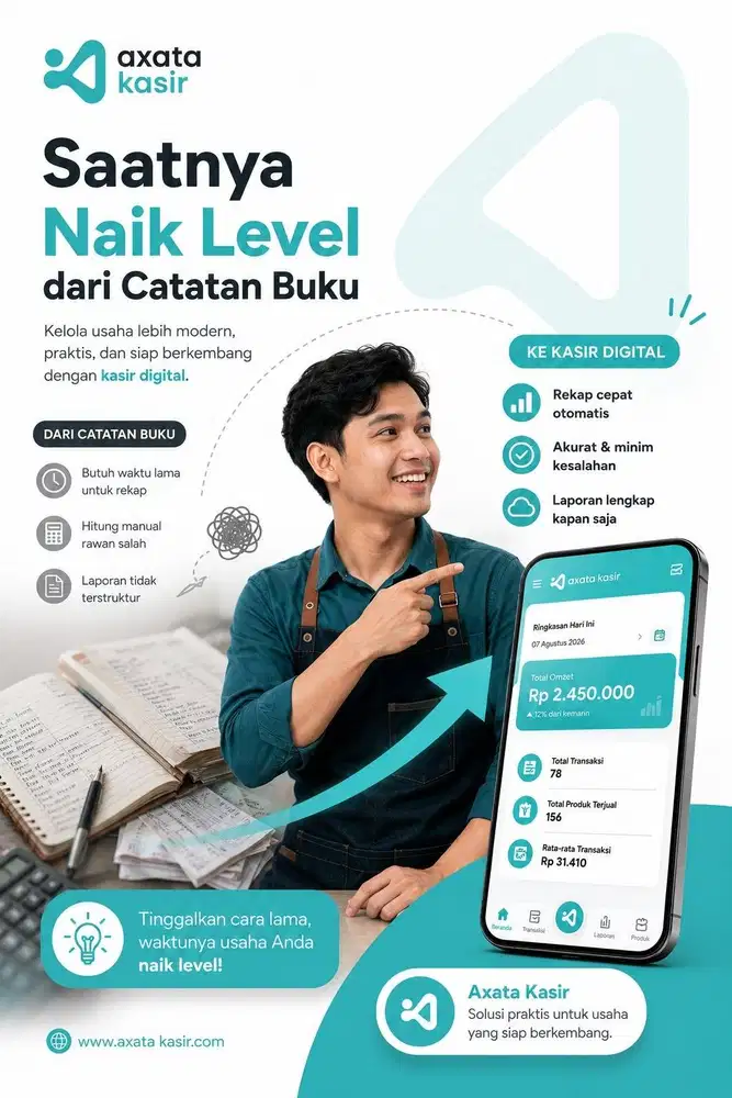 Saatnya Naik Level dari Catatan Buku