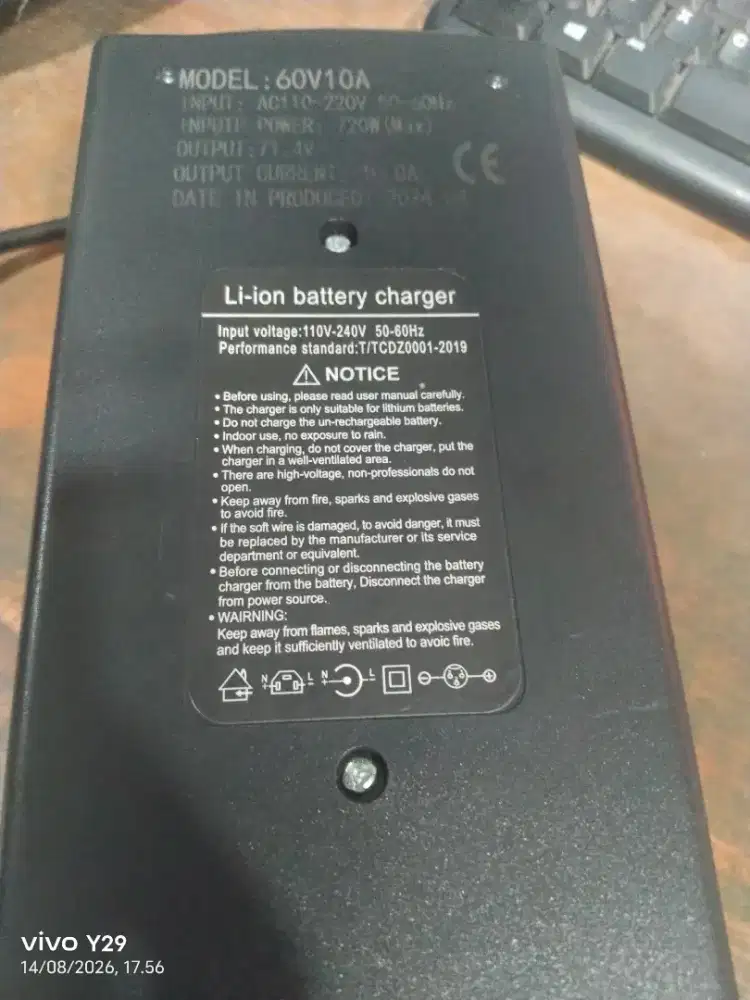 Charger Motor Listrik Vokta Series