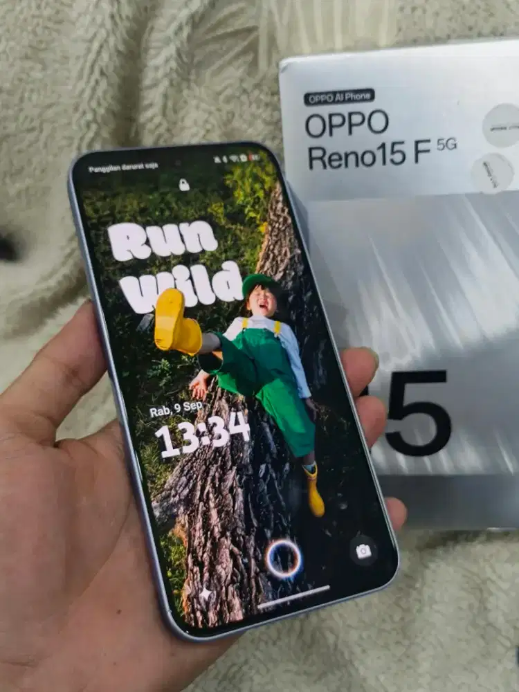 Oppo reno 15F 5G. 8/128gb. Fullset. 
Batre 7000Mah