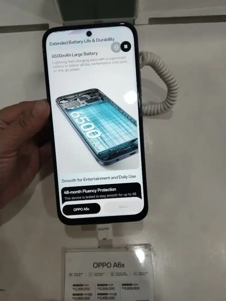 OPPO A6X RAM 8 128