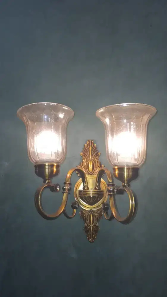 Jual cepat lampu cabang dua estetik,