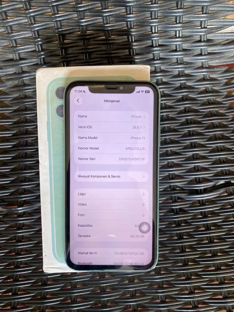 Iphone 11 64 inter indosat only