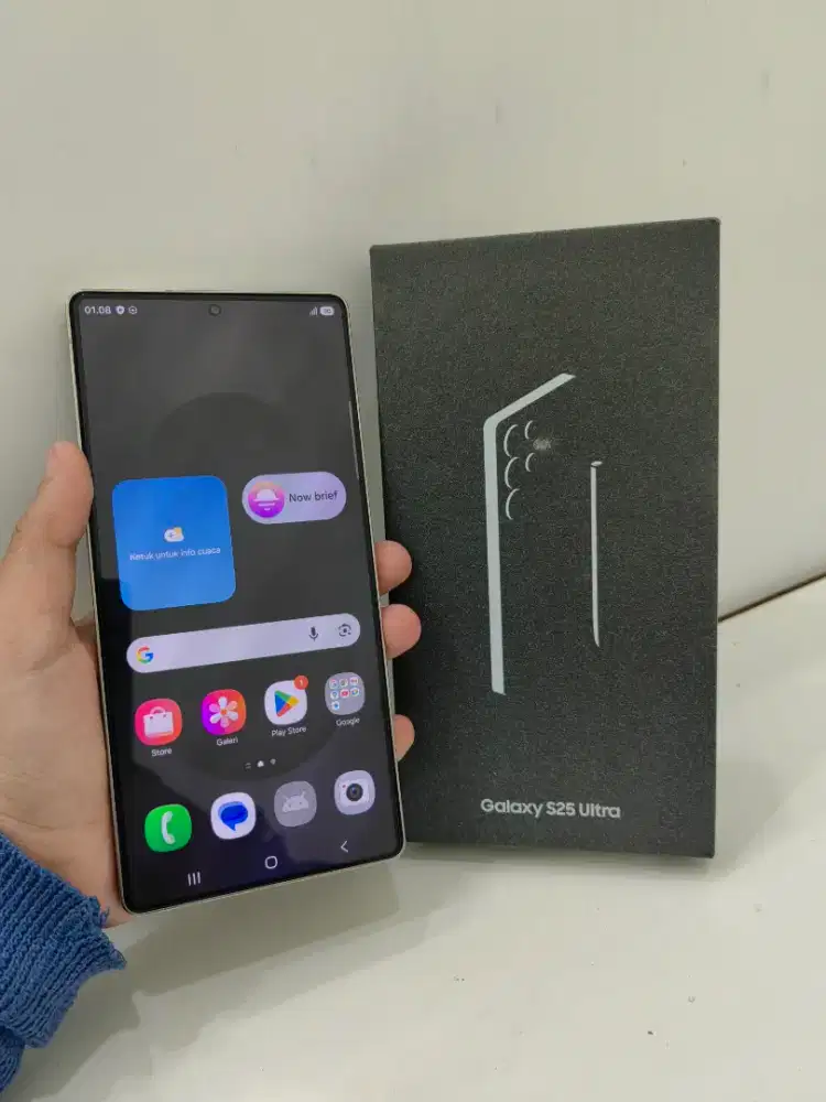 Samsung S25 Ultra 12/256 Fulset ori resmi sein no minus