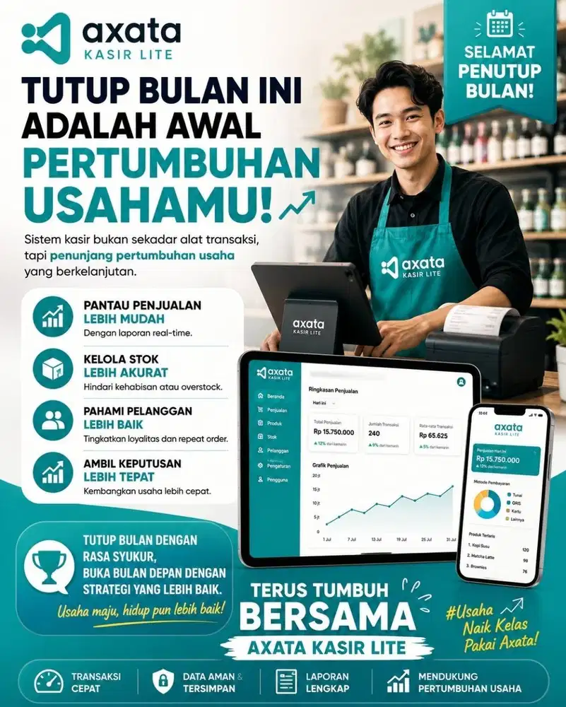 Aplikasi kasir bantu usahamu tumbuh