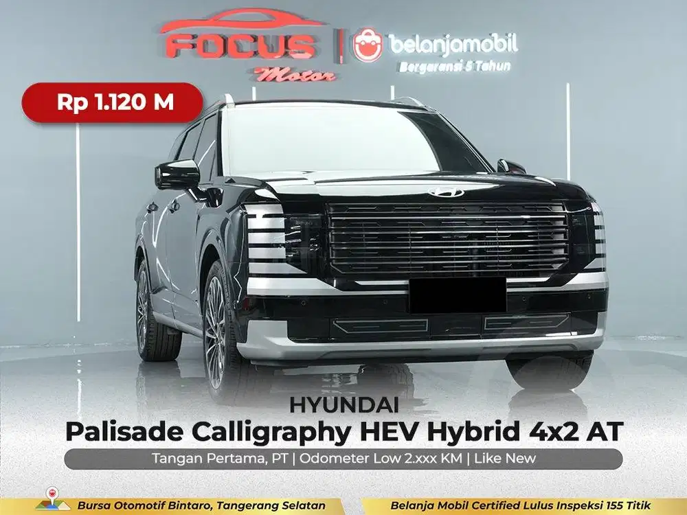 [GARANSI 5THN KM 2RB] Hyundai Palisade Calligraphy HEV 2024/2025/2026