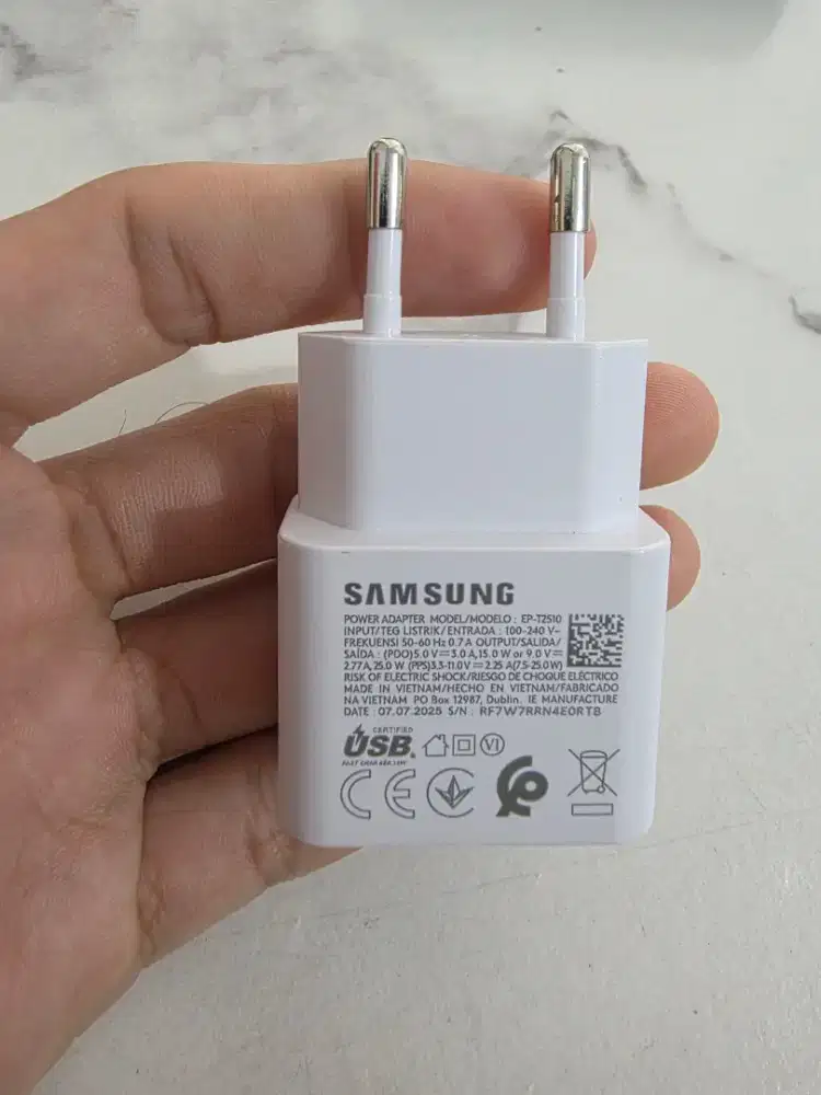 Charger Samsung 25w Fast Charging