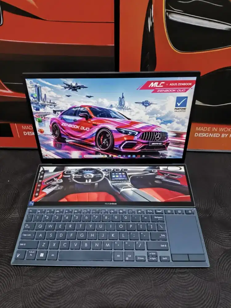 ASUS ZENBOOK PRO Duo  seri tertinggi  ZENBOOK Duo [Ram 16GB + SSD 512