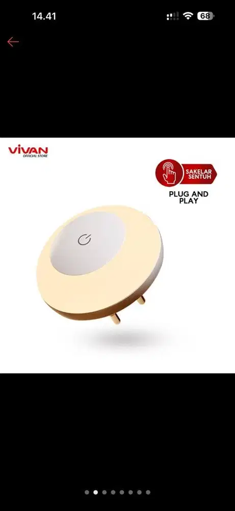VIVAN LED LAMPU TIDUR