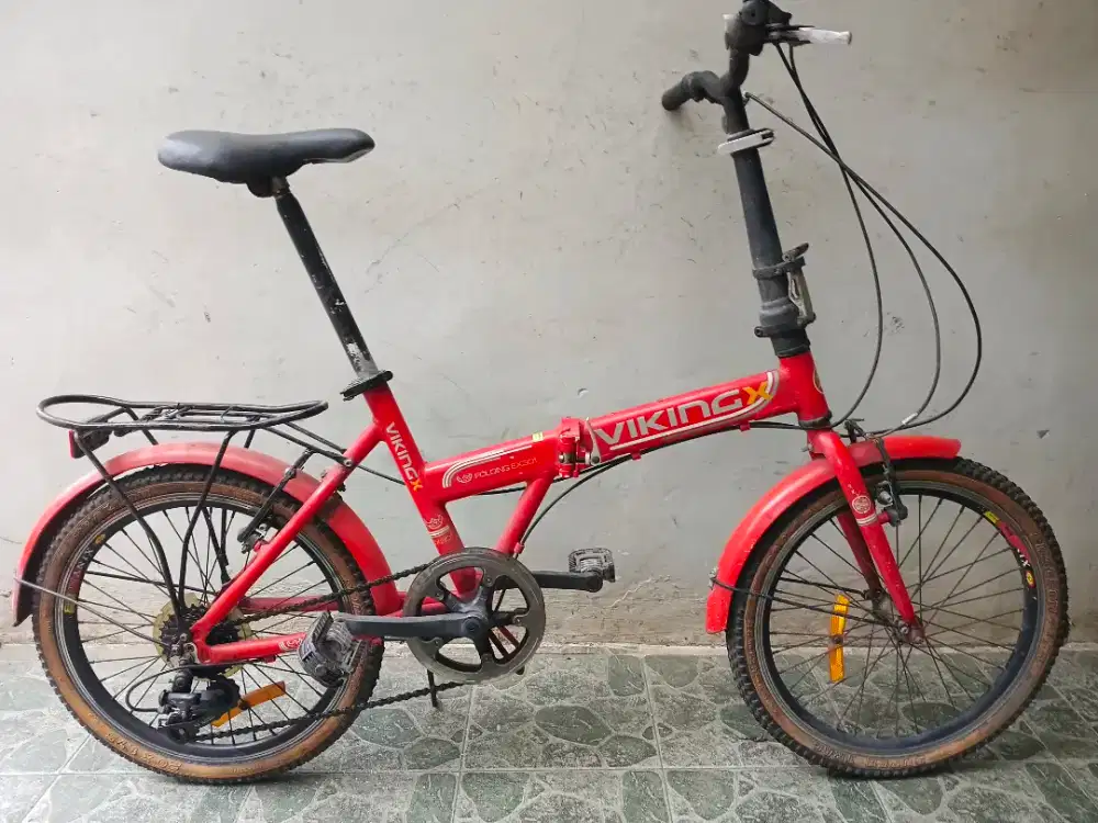 Viking-X seli 20 full alloy 6sp. Siapa goes.  Ttambah speda bisa jg.
