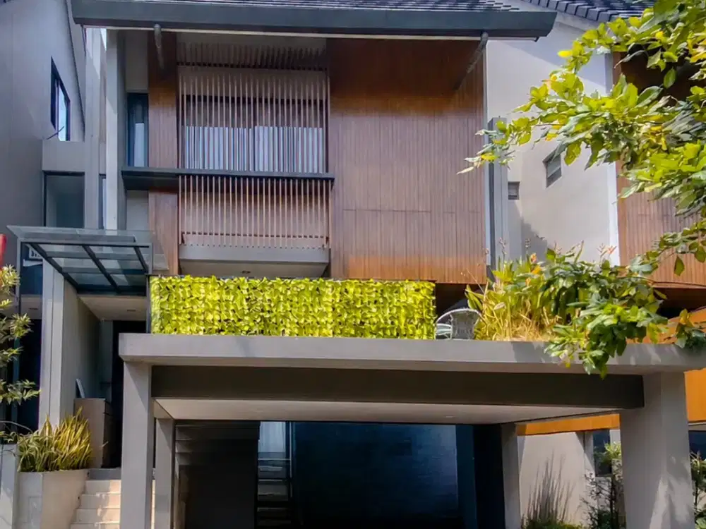 Rumah 2 Lantai 3+1 Kamar Hadap Utara Furnish di Caelus