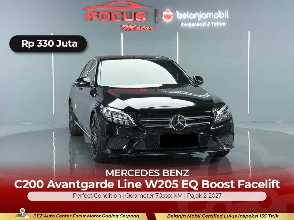 [GARANSI 5TH] Mercedes Benz Mercy C 200 C200 Avantgarde 2017/2018/2019