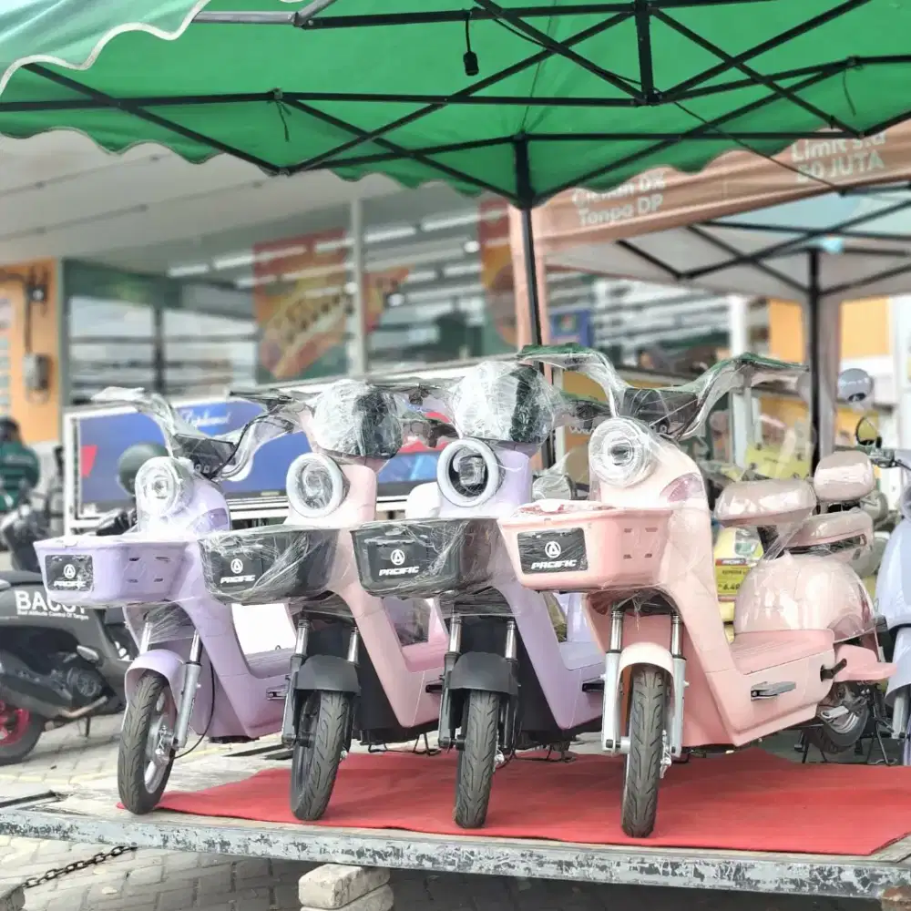 Sepeda Listrik Baru Bergaransi 2 Tahun