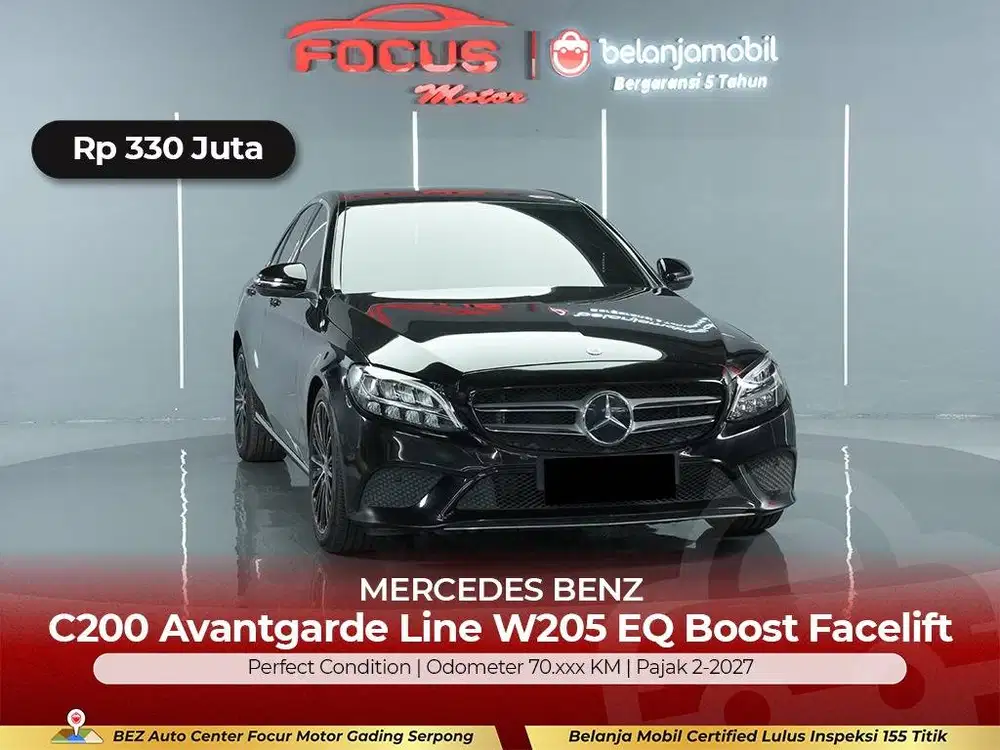 [GARANSI 5TH] Mercedes Benz Mercy C 200 C200 Avantgarde 2017/2018/2019