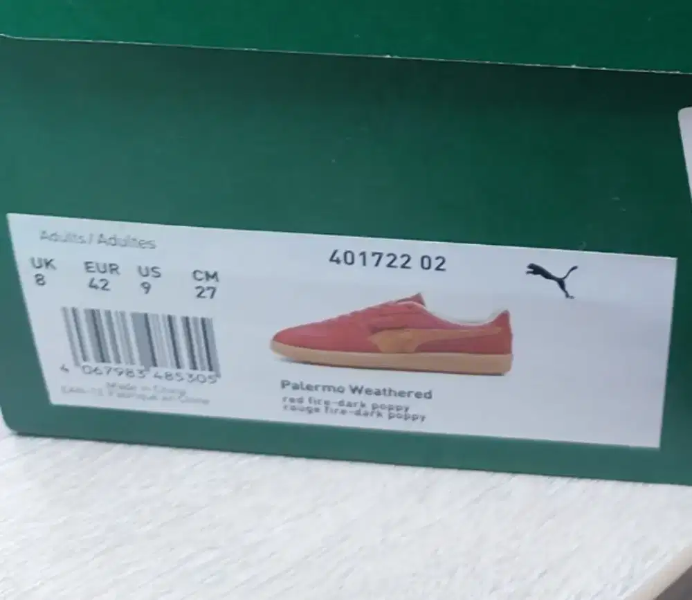 Puma Palermo Brand New with box