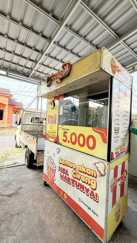 Rombong Bekas Jualan Cireng