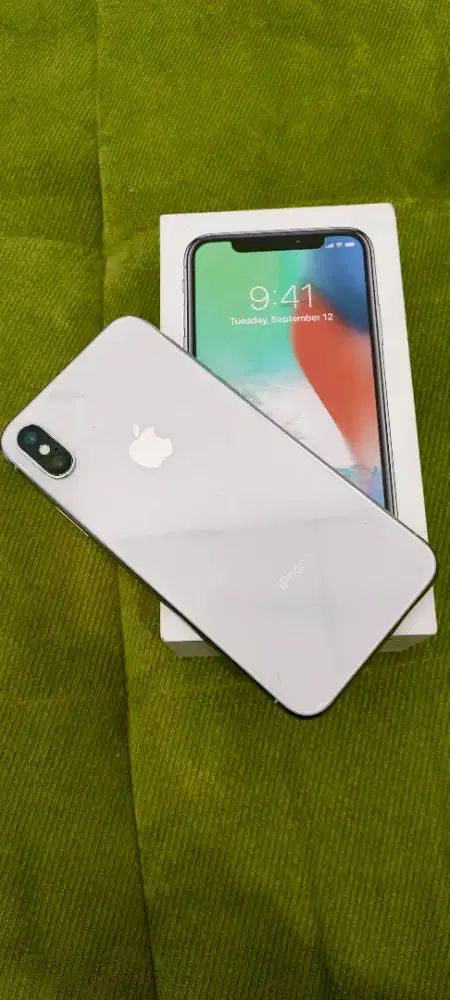 iPhone X 256 bh98% lengkap allop no minus