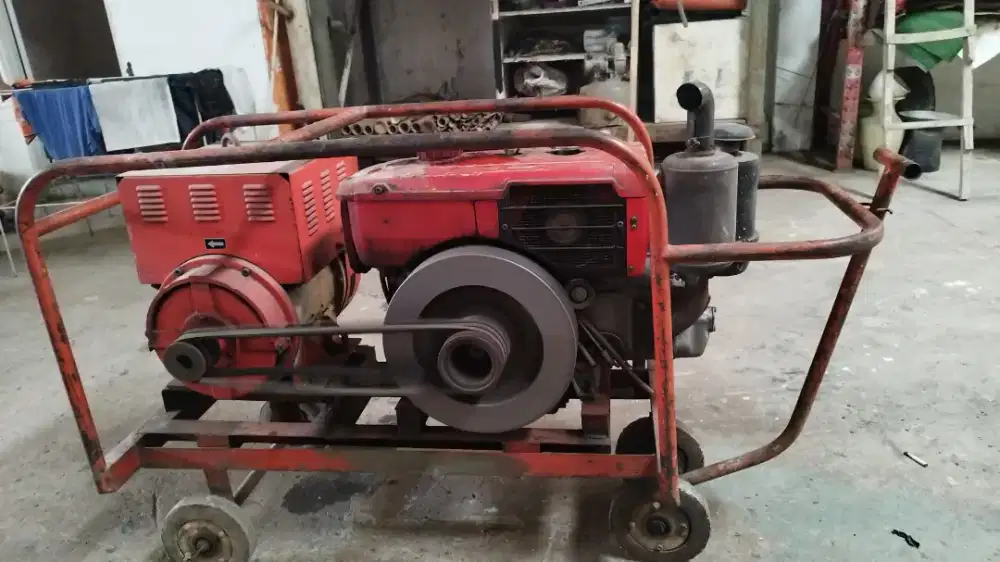 Mesin Genset normal