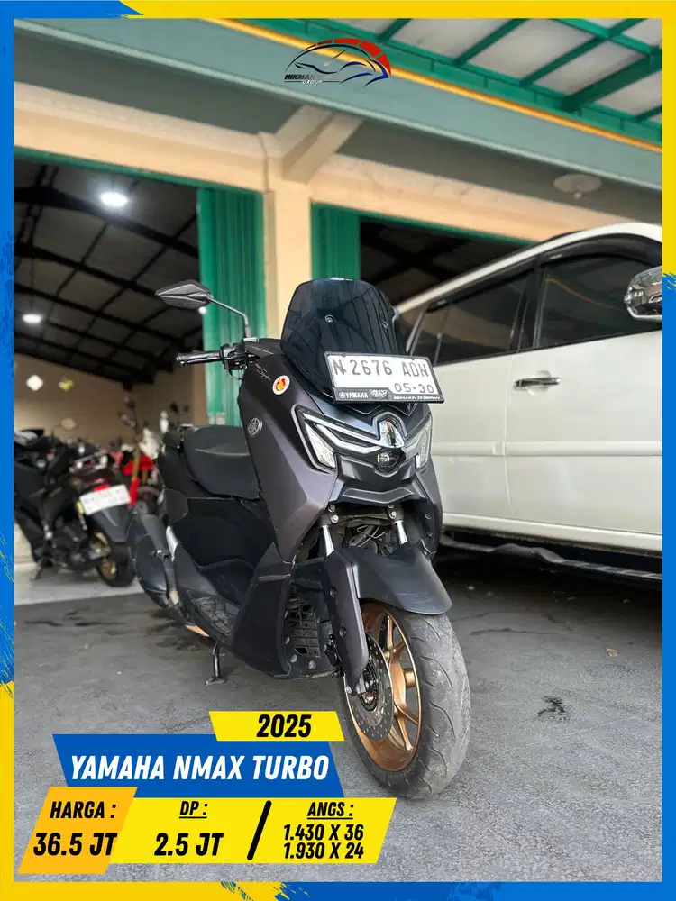 YAMAHA NMAX TURBO 2025 LIKE NEW MASZEHH HIKMAH MOTOR KEPUH