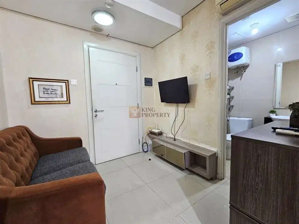 Dekat Cp Mall Ta & Kampus Trisakti Untar, Disewakan 1Br 30 M2 Madison Park Furnished Homey Siap Huni Area Podomoro City Jakarta Barat
