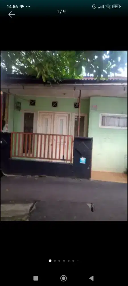 Jual cepat  rumah daerah pondok aren