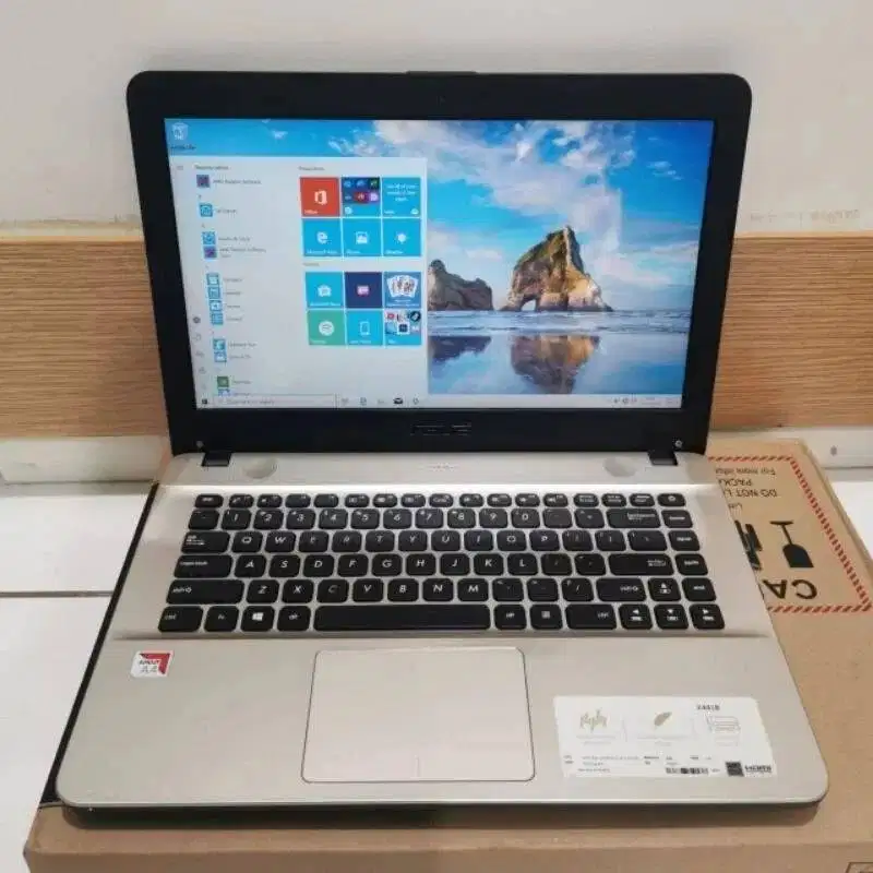 ASUS X441BA AMD A4 – LAPTOP MURAH SIAP PAKAI, COCOK UNTUK KERJA