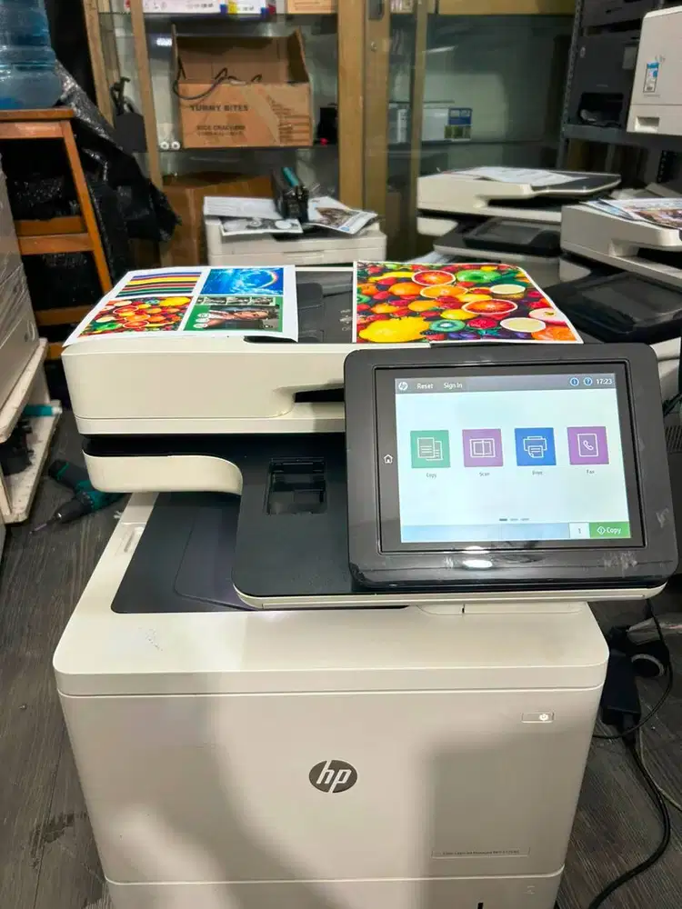 PRINTER HP LASERJET WARNA E57540 MULTIFUNGSI DUPLEX