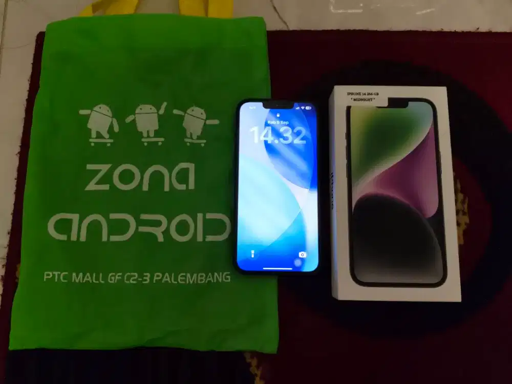 Dijual iphone 14 256 gb resmi beacukai