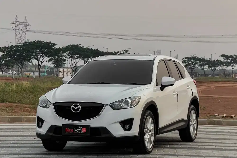 Mazda CX5 CX-5 GT 2.0 Skyactiv AT Matic 2013 Putih Metalik.