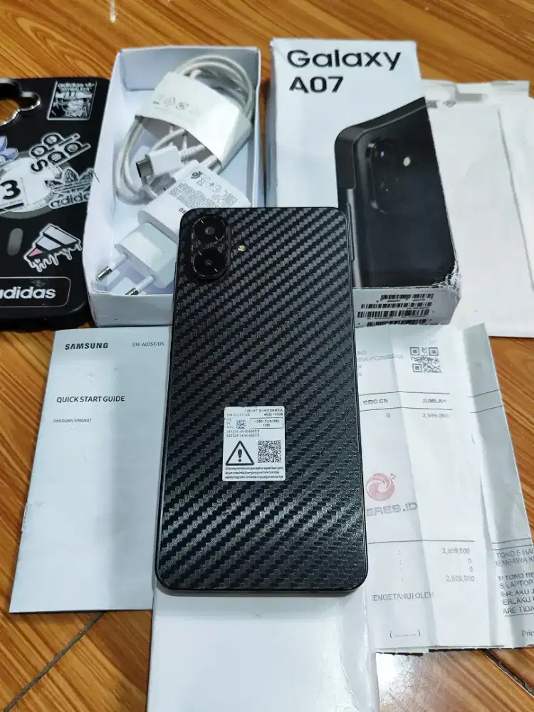 Samsung Galaxy A07 4+4(8)/128 Fullset Resmi Garansi Panjang