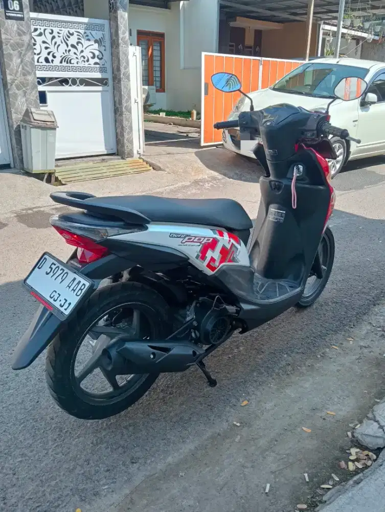 Jual cepett istimewa Honda beat pop 2016 stater halus