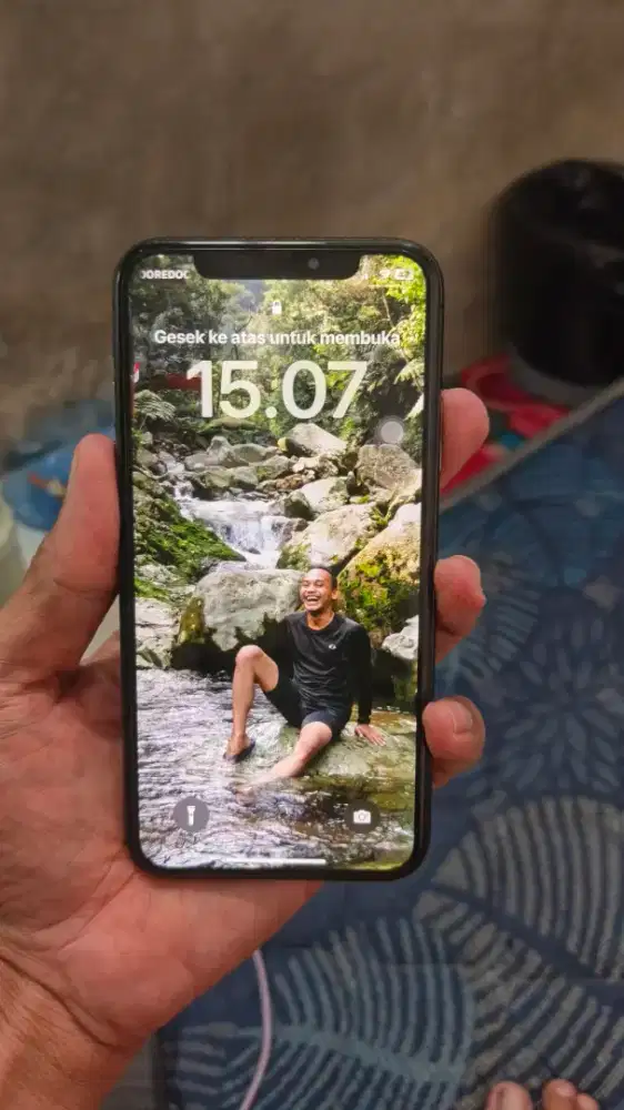 Iphone x 64gb sinyal aman batangan