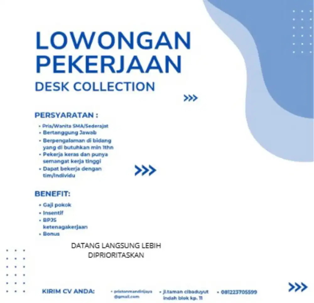 Lowongan pekerjaan