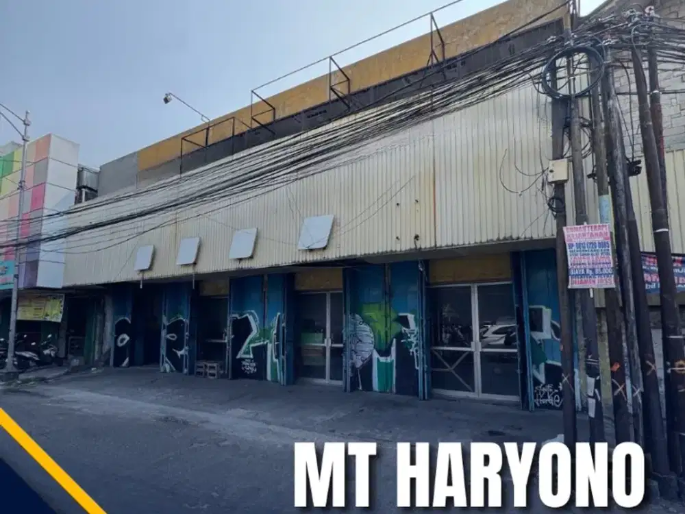 Dijual Ruko di MT Haryono Semarang Tengah