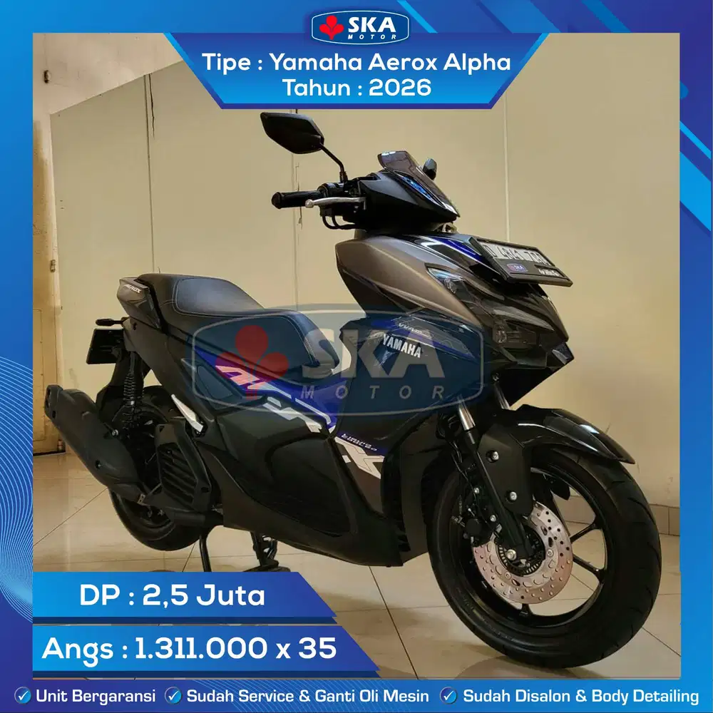 Yamaha Aerox Alpha Tahun 2026