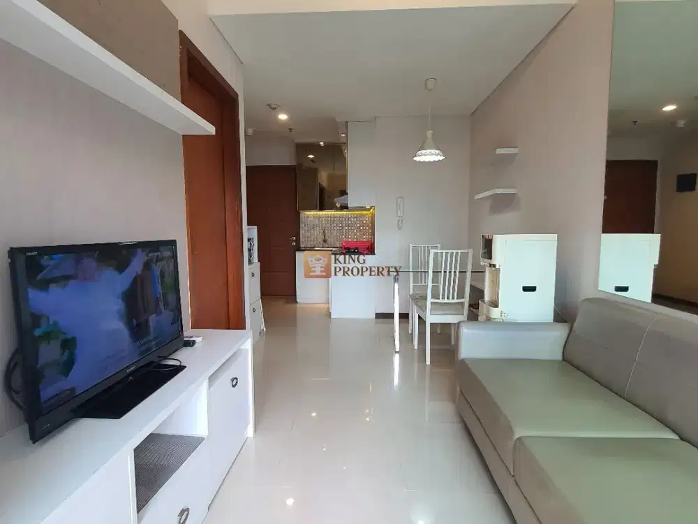 Stock Langka! Condominium 1Br 42M2 Green Bay Pluit Greenbay Full Furnished, View Kota & Siap Tempati