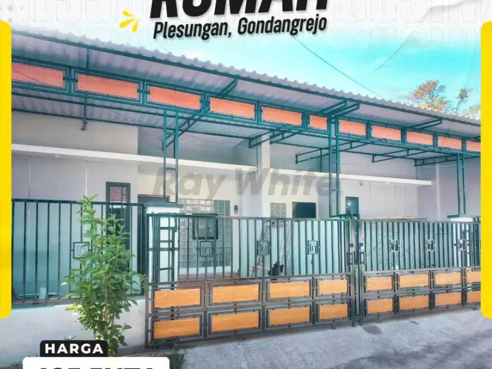 Rumah Bangunan Modern Siap Huni Di Perum Graha Plesungan Gondangrejo