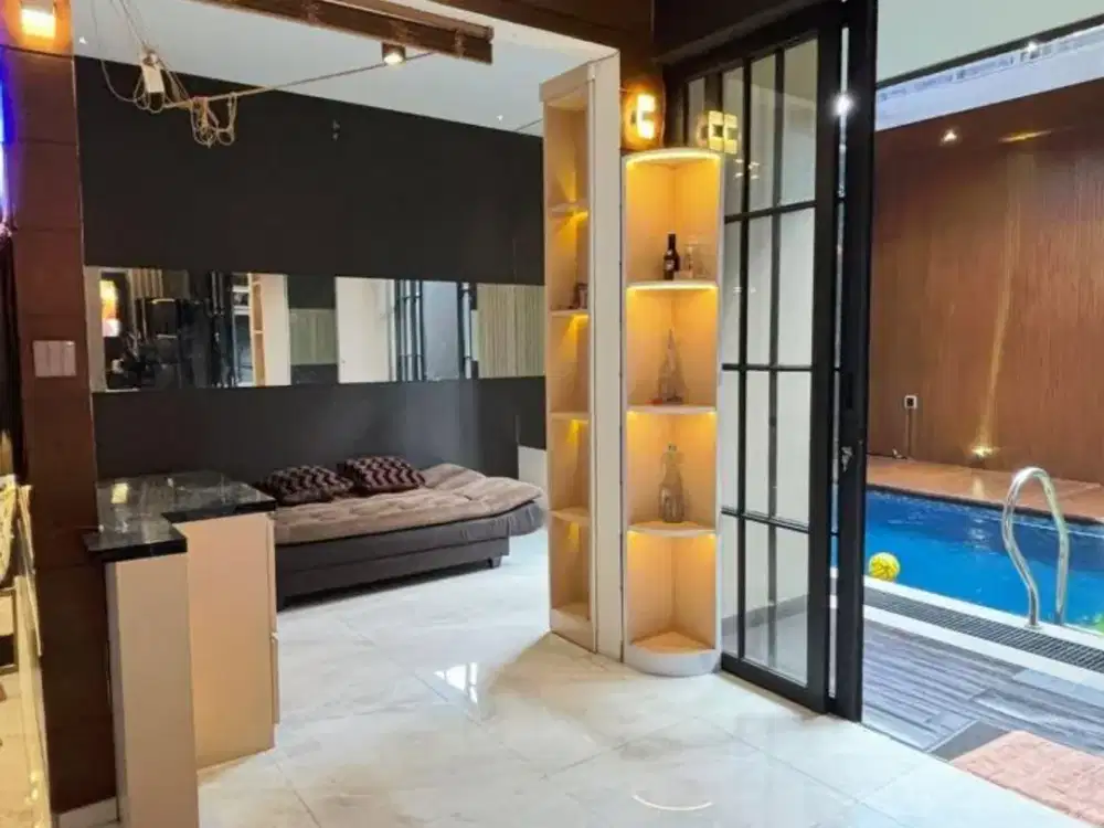 Rumah Hook Murah dengan Private Pool di Gateway Pasteur Residence