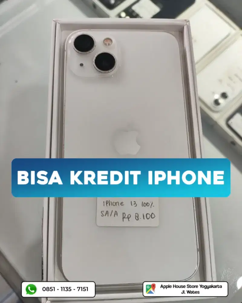 IPHONE 13 128GB STARLIGHT BISA KREDIT CICILAN TANPA DP