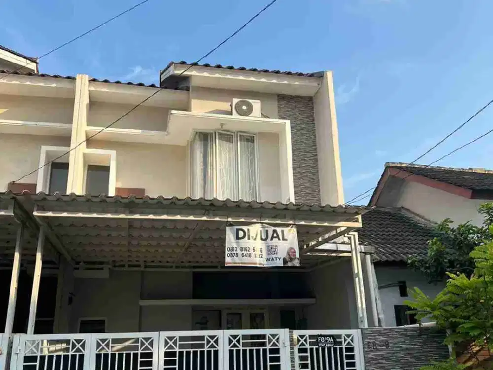 Jual rumah 2 lantai di puri bintaro hajau