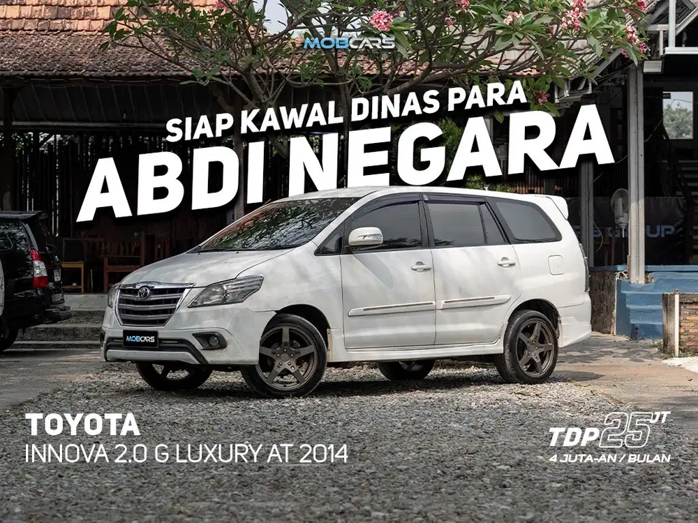 FREE SMART TV 32 INCH INNOVA G LUXURY 2.0 AT 2014 PUTIH