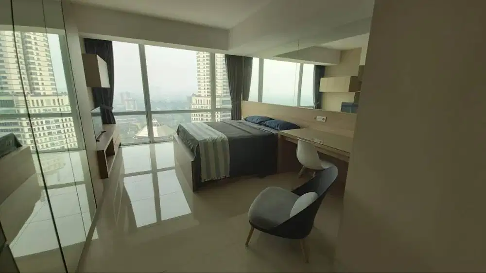 High Floor View Uph! U Residence Full Furnished, Tinggal Bawa Koper