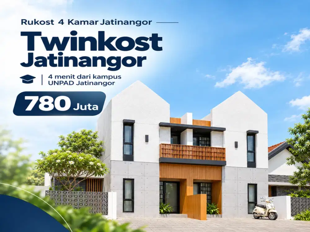 Miliki Rukost di Kawasan Pendidikan Jatinangor Dekat UNPAD