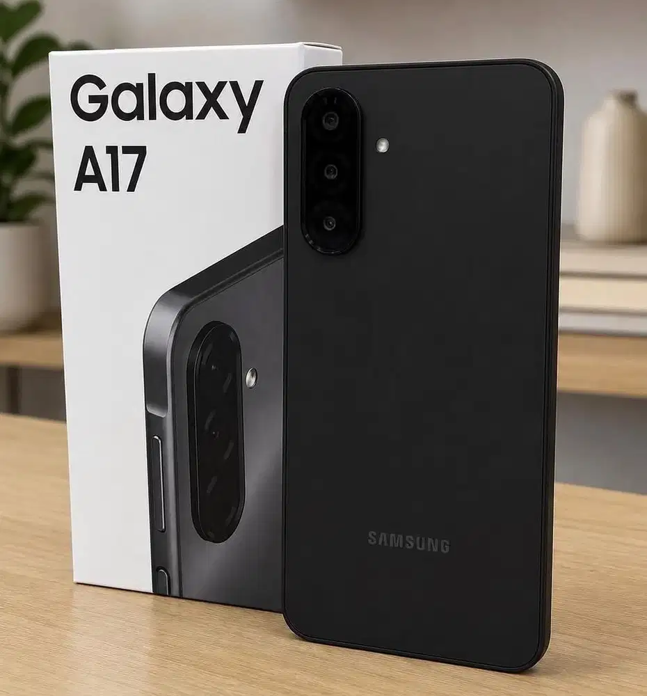 Samsung A17 4/128 black (baru) bisa kredit lewat samsung finance plus