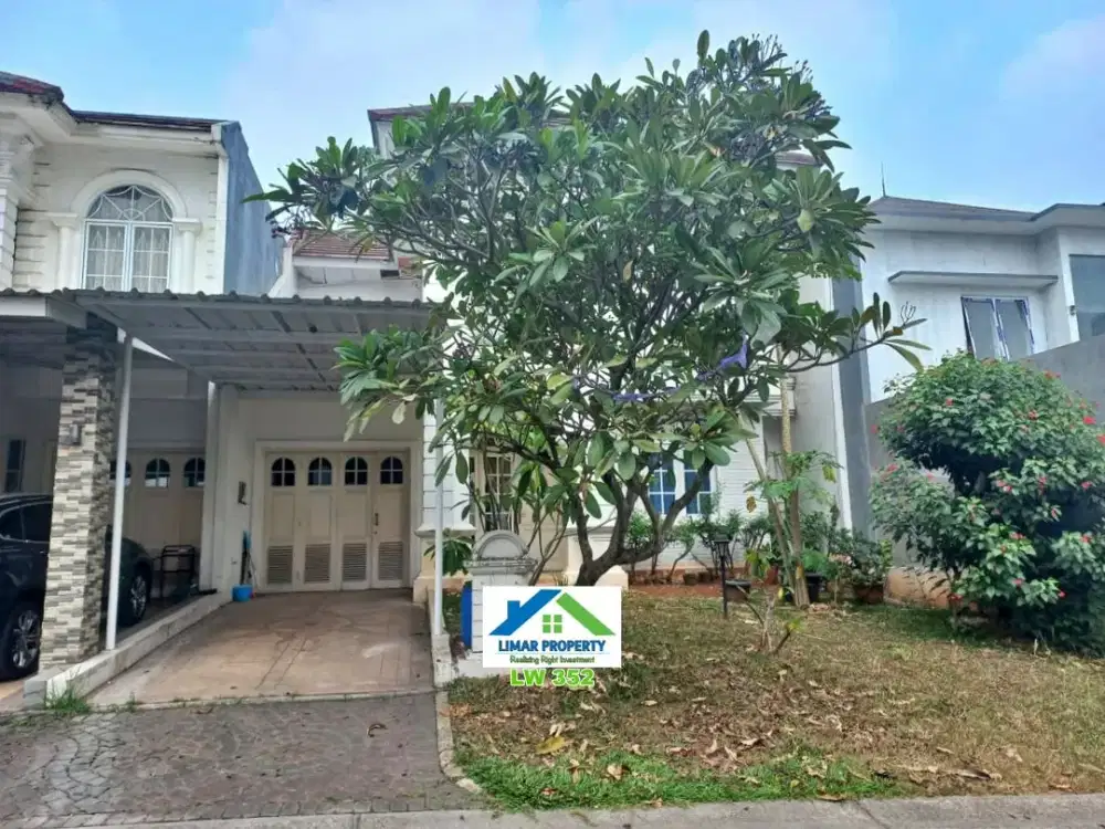 Disewakan Rumah Nyaman Terawat Cluster Favourite Legenda Wisata Cibubur