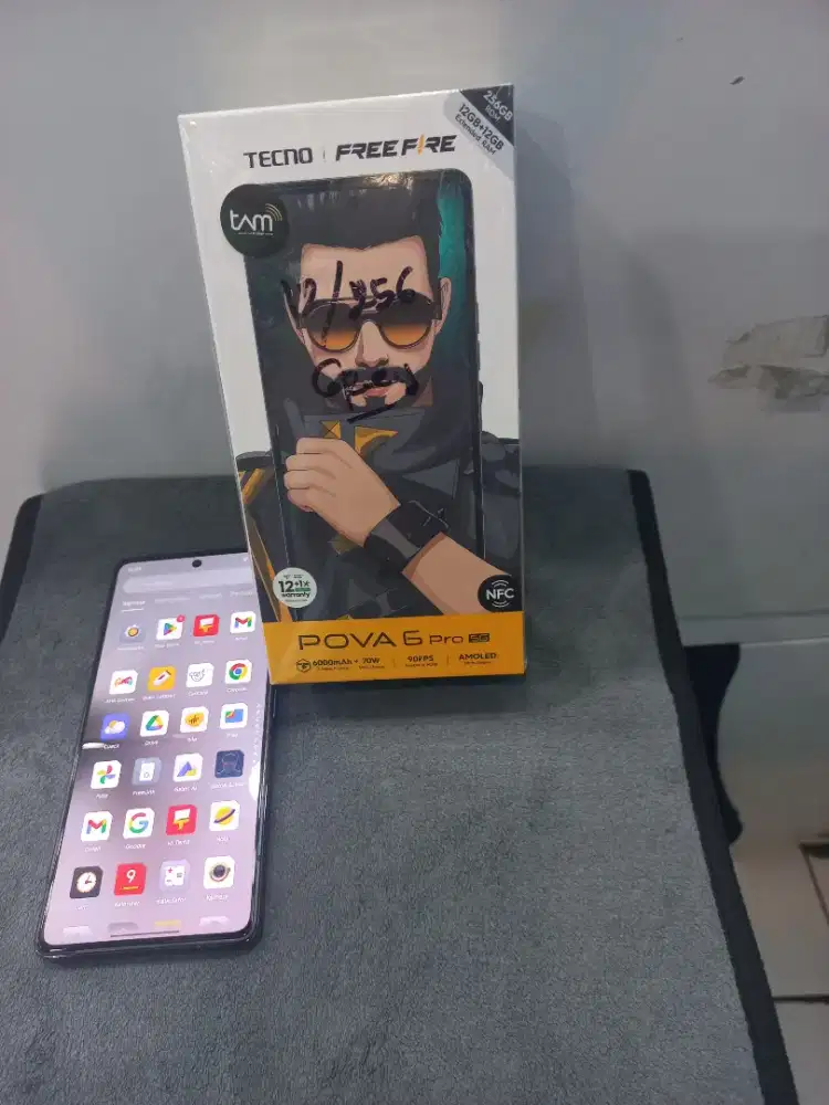 TECNO POVA 6 PRO 5G ( 12+12GB /256GB )