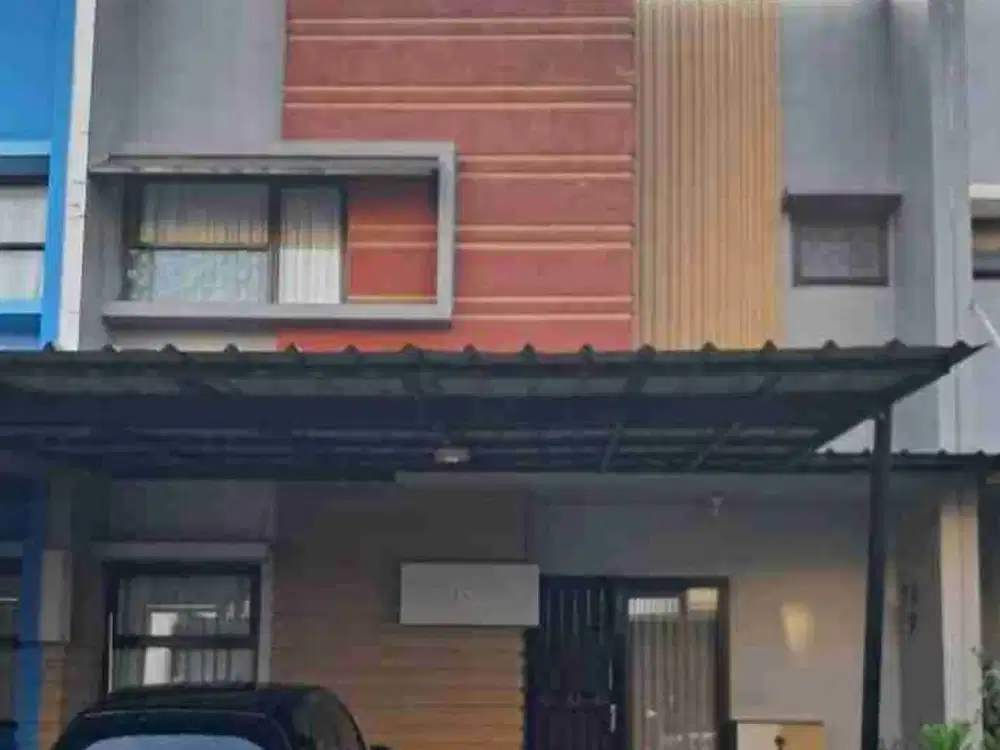 Jual rumah 2 lantai siap huni di greenwoods pamulang dekat exit tol